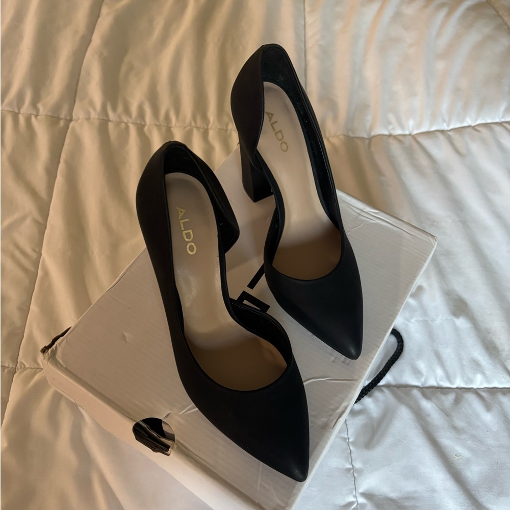 Aldo Classic Black Women's Heels